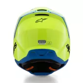 Alpinestars SM3 Youth Radium yellow/black/blue glossy helmet vel. YS