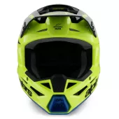 Alpinestars SM3 Youth Radium yellow/black/blue glossy helmet vel. YS