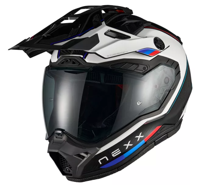 Adventure kask NEXX X.RALLY Raid blue/red