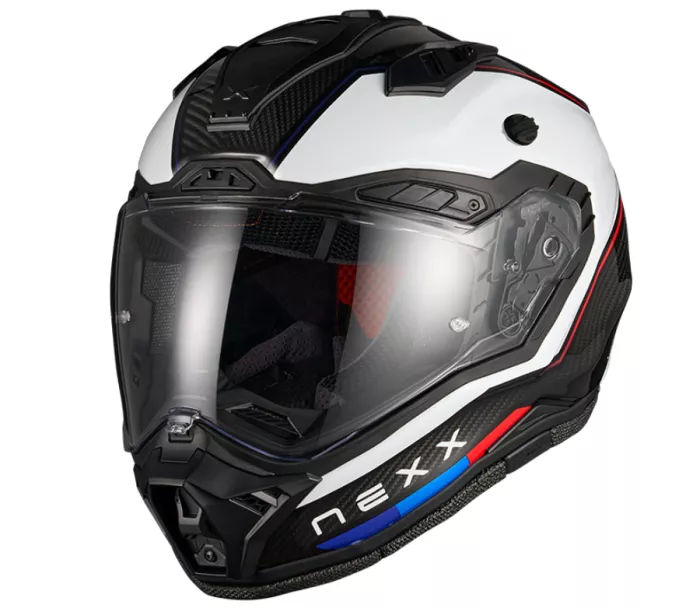 Adventure kask NEXX X.RALLY Raid blue/red