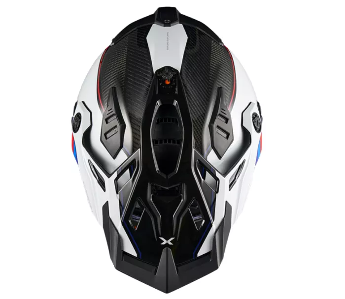 Adventure kask NEXX X.RALLY Raid blue/red