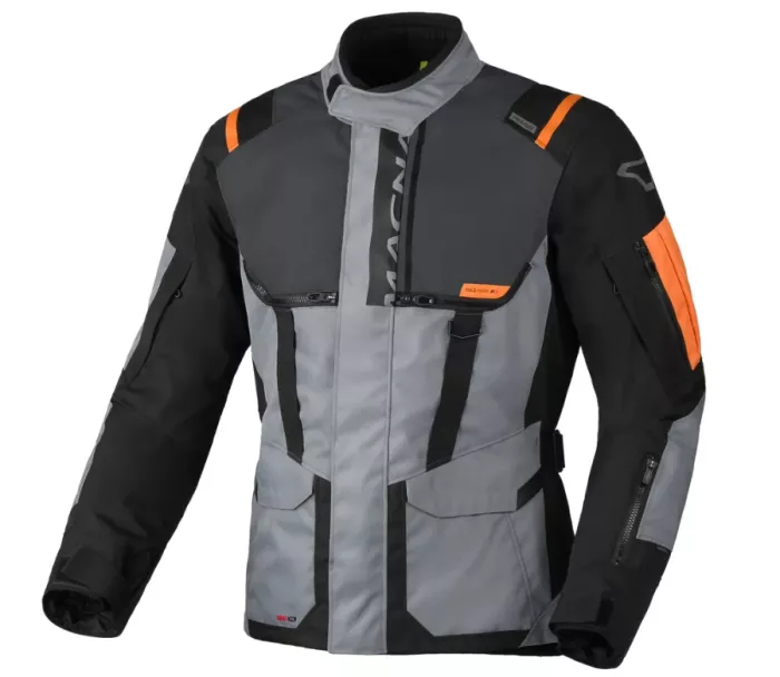 Macna Rancher 2.0 Grey/Black/Orange men jacket vel. XL