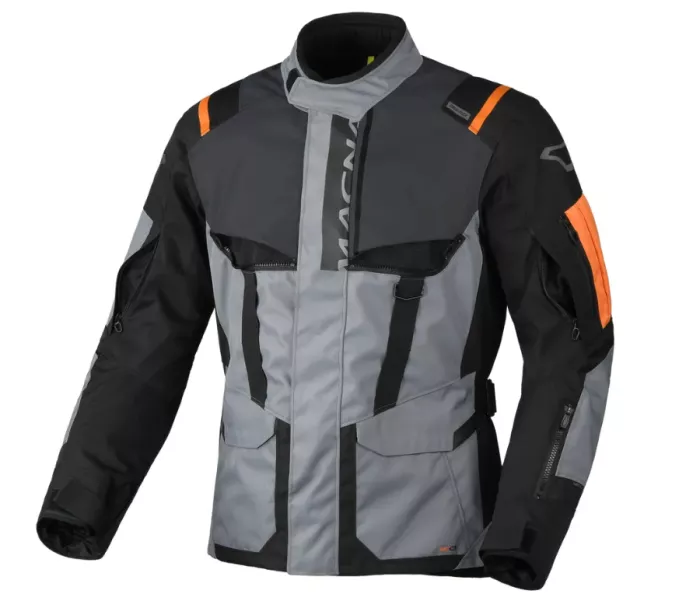 Macna Rancher 2.0 Grey/Black/Orange men jacket vel. XL
