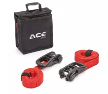 Paski motocyklowe ACEBIKES Ratchet Essential 2-Pack