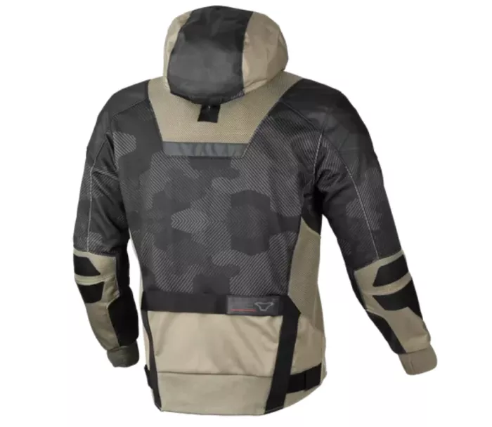 Macna Rebelite Black Grey Camo/Taupe men jacket vel. L