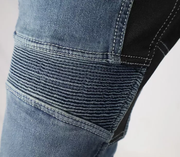 Jeansy męskie Trilobite Parado doublelayer AAA slim fit men jeans blue level 2