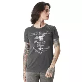 Koszulka damska Von Dutch Ride grey