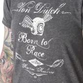 Koszulka damska Von Dutch Ride grey
