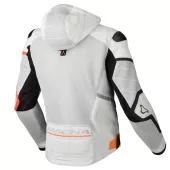 Macna Risant Night Eye grey/orange leather men jacket vel.52