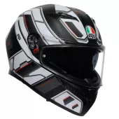 Integralny kask AGV K3 E2206 RIVIA MATT BLACK/WHITE