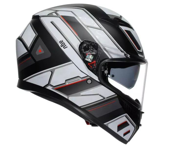 Integralny kask AGV K3 E2206 RIVIA MATT BLACK/WHITE