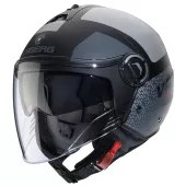 Otvorená helma Caberg Riviera V4X Alpha matt black/anthracite/grey