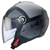 Otvorená helma Caberg Riviera V4X Alpha matt black/anthracite/grey
