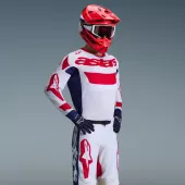 Alpinestars Racer Riway white/blue/red vel. 2XL