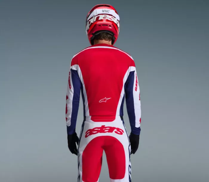 Alpinestars Racer Riway white/blue/red vel. 2XL