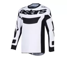 Koszulka motocrossowa Alpinestars Racer Riway white/black