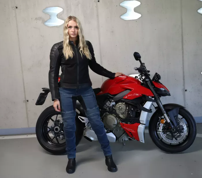 Kurtka motocyklowa damska XRC RODYON HLT black