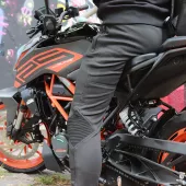 Spodnie motocyklowe dresowe Trilobite 2464 Rovani jednowarstwowe czarne
