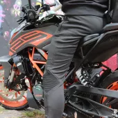 Spodnie motocyklowe dresowe Trilobite Rovani jednowarstwowe czarne