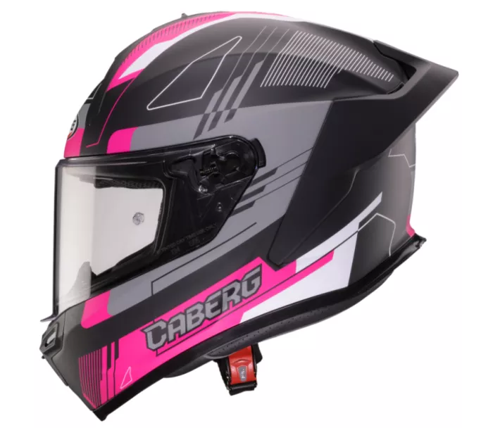 Kask motocyklowy Caberg Roxter Colt matt black/fuchsia/white