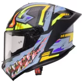 Kask motocyklowy Caberg Roxter Hunter matt black/grey/yellow fluo