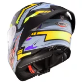 Kask motocyklowy Caberg Roxter Hunter matt black/grey/yellow fluo