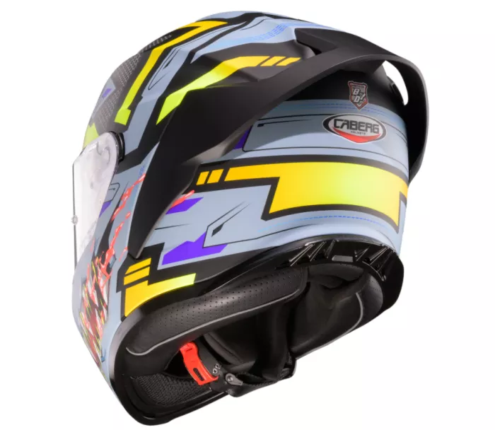 Kask motocyklowy Caberg Roxter Hunter matt black/grey/yellow fluo