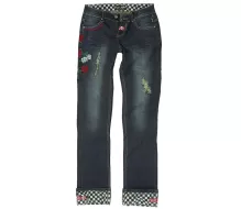 Jeansy damskie Rusty Pistons RPTRW11 Rose niebieskie rozmiar 26|34