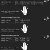 Rękawiczki motocrossowe rękawiczki Fox Pawtector - fluorescencyjny czerwony