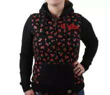 Damskie Bluza Rusty Pistons RPSWM46 Borrego czarna