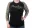 T-shirt damski Rusty Pistons RPTSW40 Nocatee rękaw 3/4 czarno-żółty