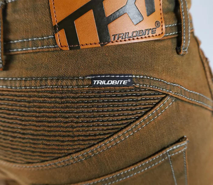 Trilobite Parado doublelayer AAA slim fit men jeans rusty brown level 2 (Rozszerzony)