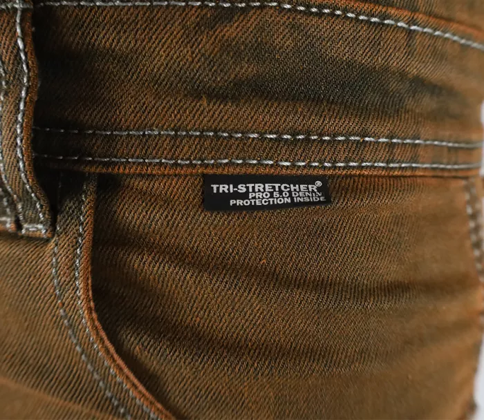 Trilobite Parado doublelayer AAA slim fit men jeans rusty brown level 2 (Rozszerzony)