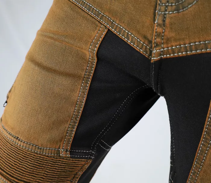 Trilobite Parado doublelayer AAA slim fit men jeans rusty brown level 2 (Rozszerzony)