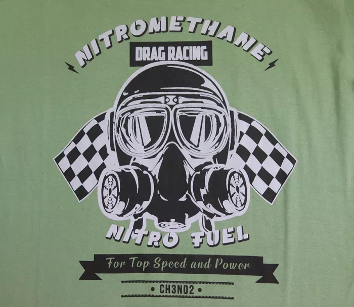 Tričko Rusty Pistons RPTSM51 Nitromethane green vel. S