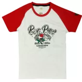 T-shirt damski Rusty Pistons RPTSW37 She biało/czerwony rozmiar L