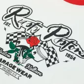 T-shirt damski Rusty Pistons RPTSW37 She biało/czerwony rozmiar L