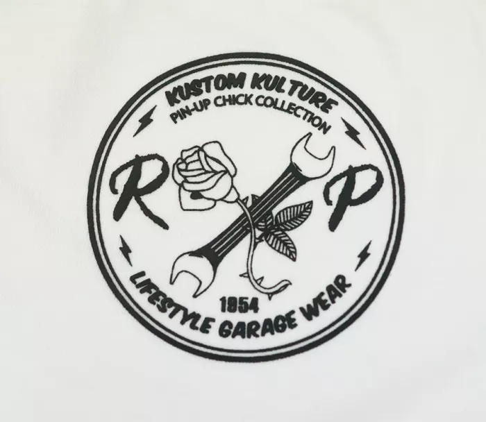 T-shirt damski Rusty Pistons RPTSW37 She biało/czerwony rozmiar L