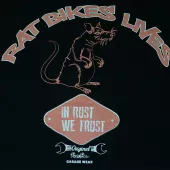 Tričko Rusty Pistons RPTSM70 Rat bikes black vel. S