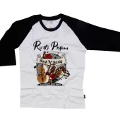 T-shirt damski Rusty Pistons RPTSW44 Nocatee biało/czarny