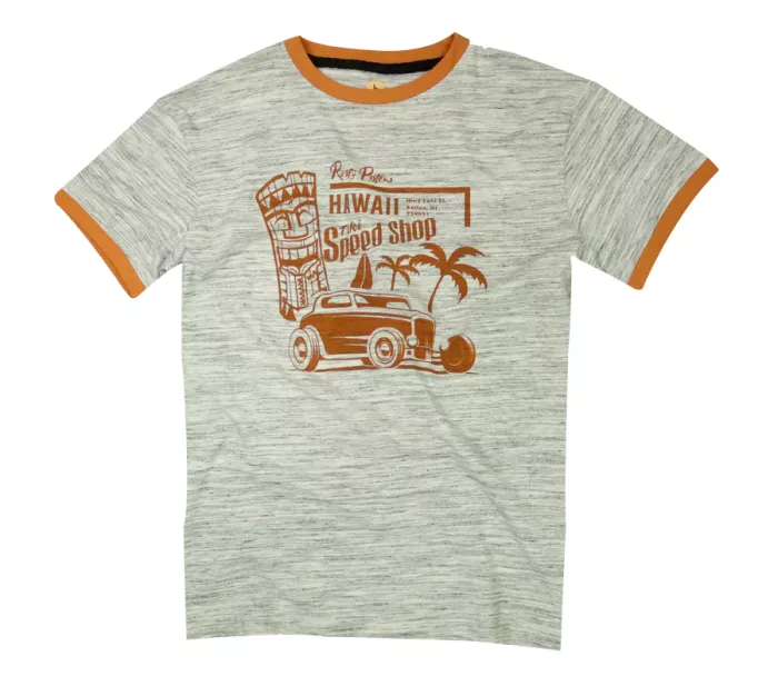 T-shirt Rusty Pistons RPTSM42 Tiki grey rozmiar L