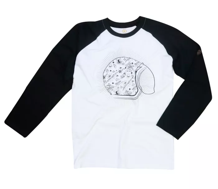 T-shirt Rusty Pistons RPTSM44 Windy czarno/biały rozmiar L
