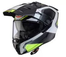Kask przygodowy Caberg Tanami Scram matt black/grey/yellow fluo