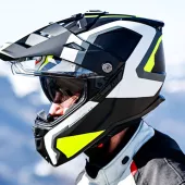 Caberg Tanami Scram matt black/grey/yellow fluo vel. XL