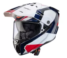 Kask motocyklowy Caberg Tanami Scram white/red/blue