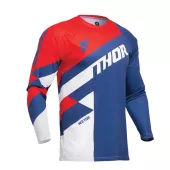 Koszulka motocrossowa Koszulka Thor Sector navy/red, rozmiar XL