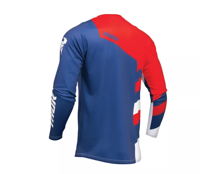 Koszulka motocrossowa Koszulka Thor Sector navy/red, rozmiar XL
