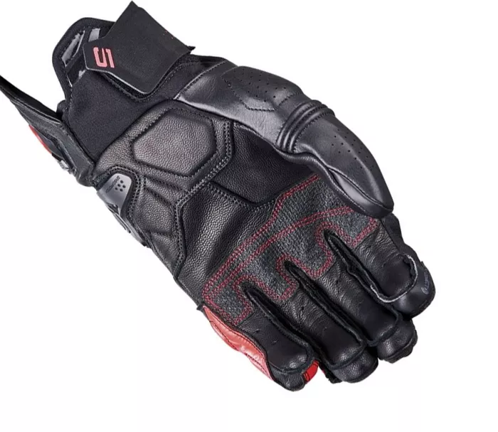 Rękawice motocyklowe Five SF1 Evo black/fluo red
