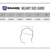 Kask motocyklowy Shark AUS EVO GT TEKLINE MAT