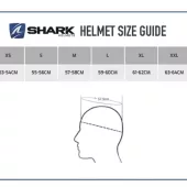 Shark HE4904E KMA XL SKWAL 2 BLANK MAT WHT LED Black Mat